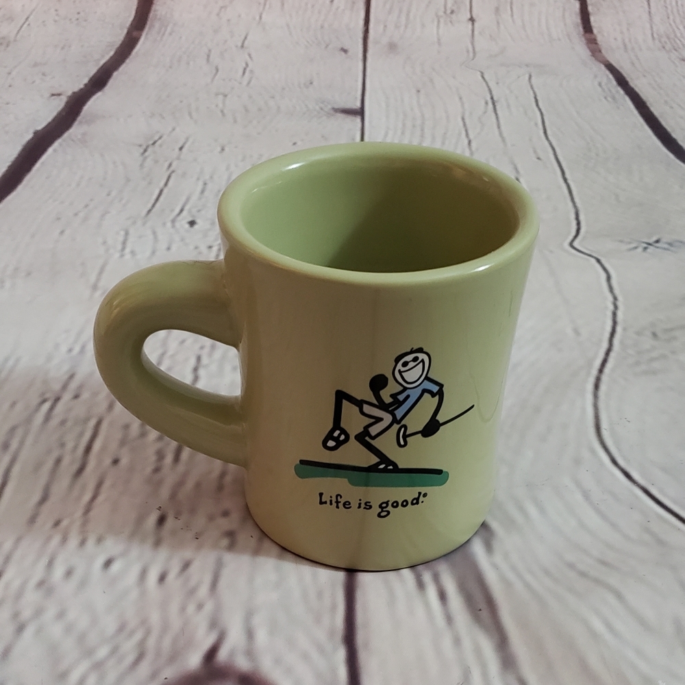 Life is Good Mug Golfer